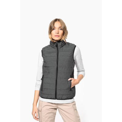 Ladies' lightweight sleeveless padded jacket
